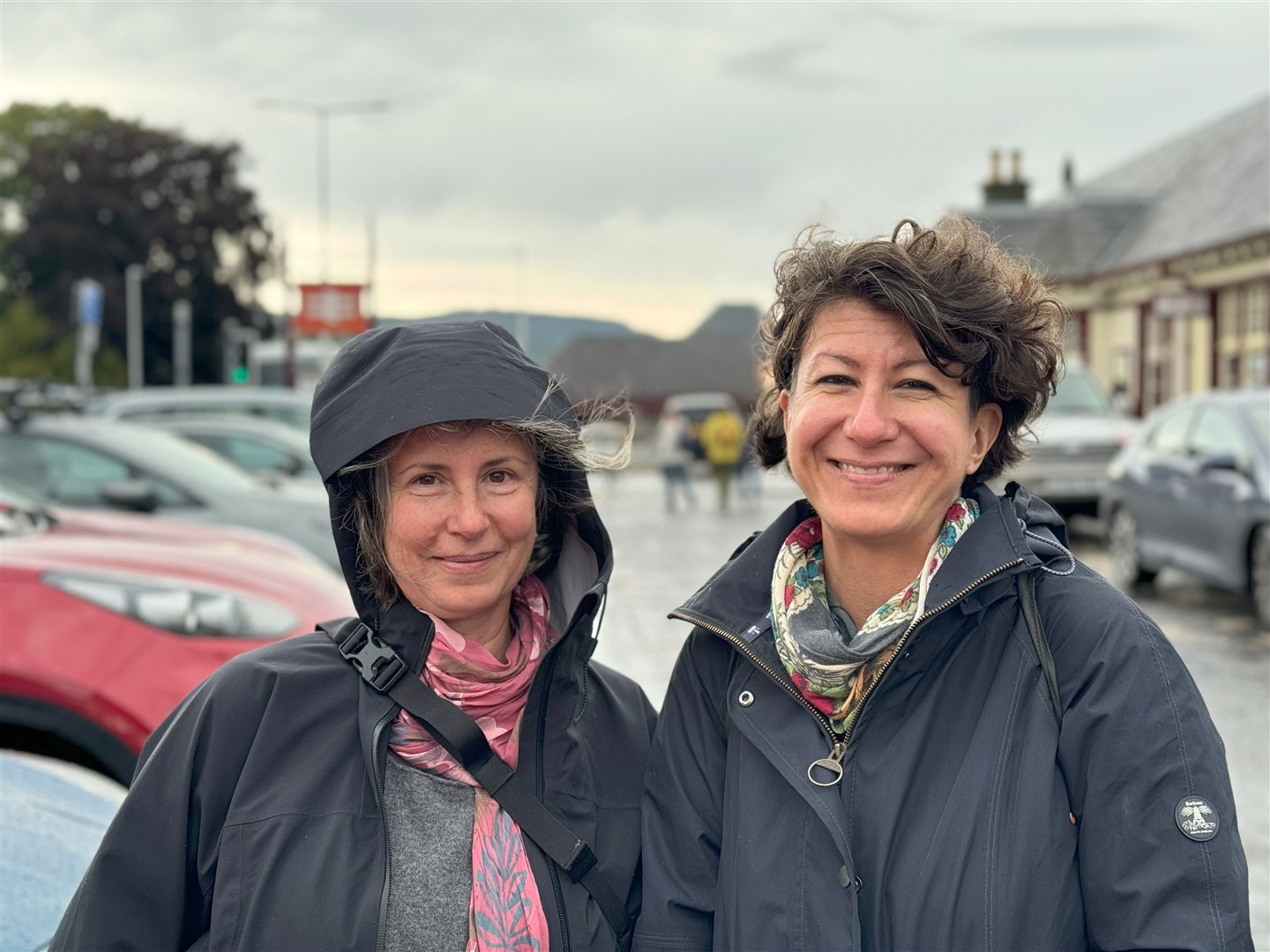 Karolina Stupková and Jana Šaňáková thought Aviemore looked a 'little dated'.