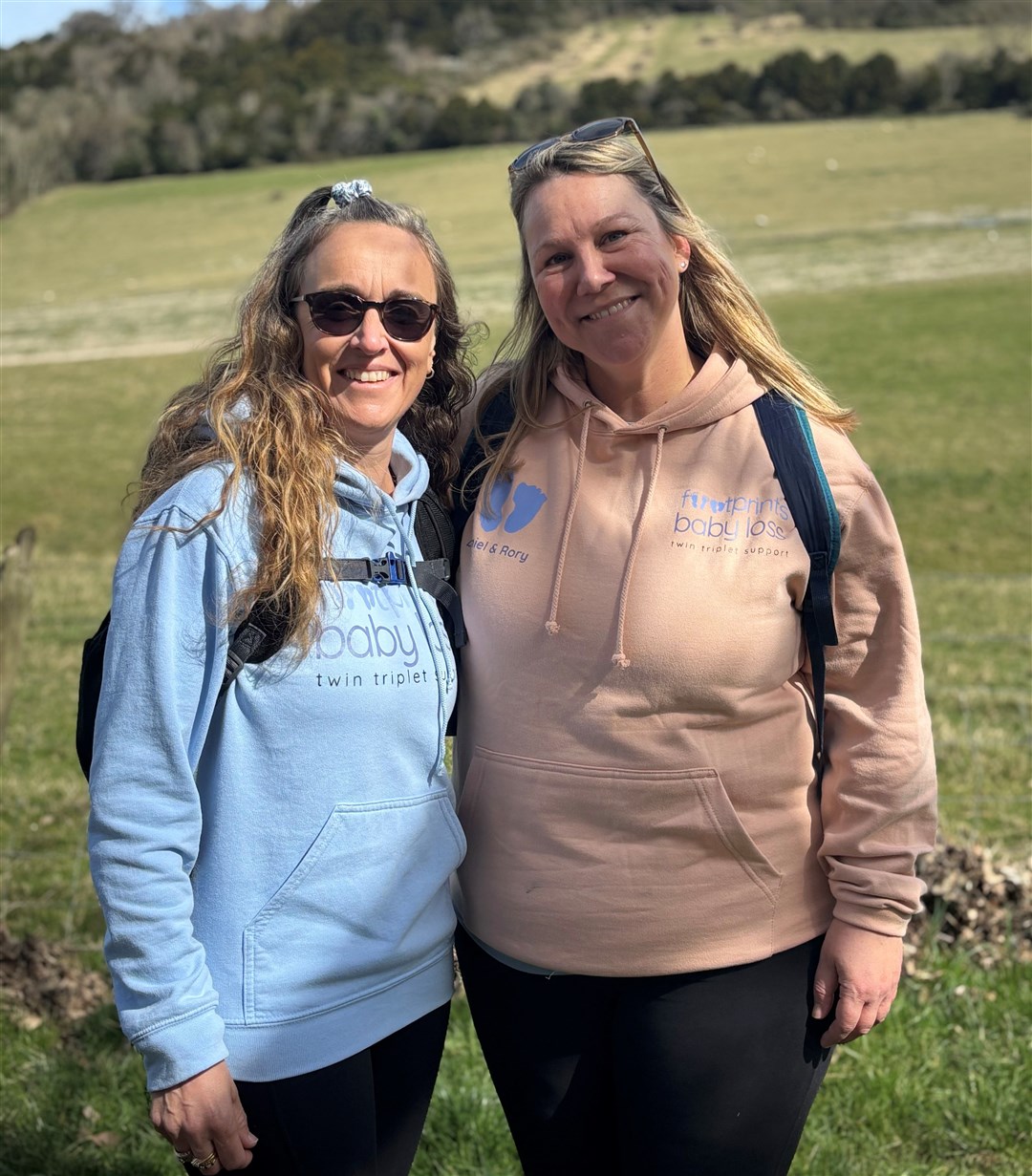 Amongst those taking on the ben Nevis challenge will be Sharon Darke (left) and Suzie Scofield.