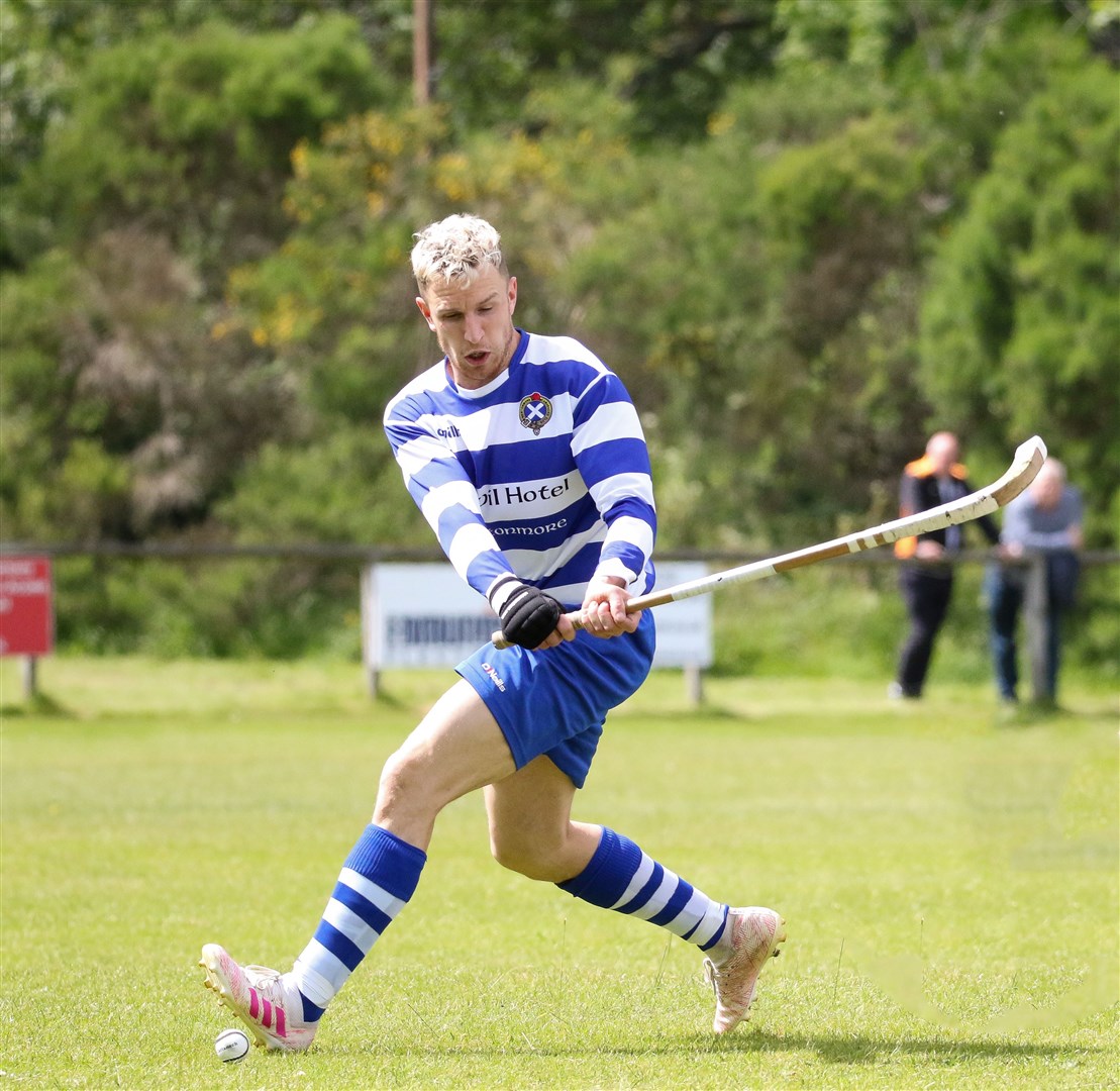 Andy MacKintosh in action