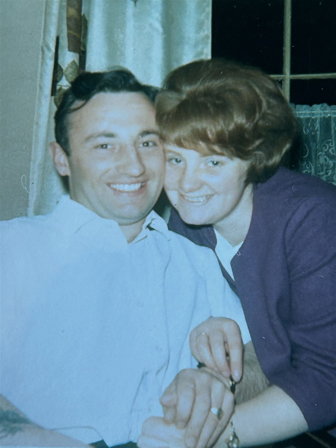 Happy couple: Ian and Myrtle Milton
