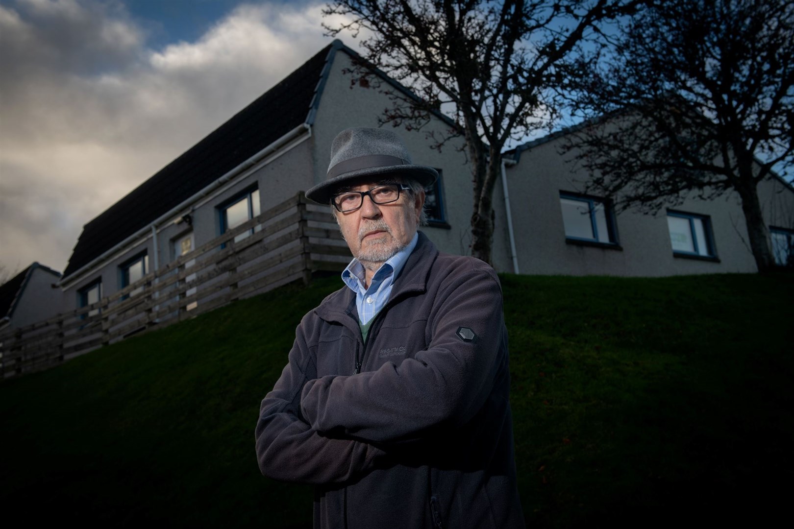 Former MFR chief executive Thomas Prag outside the MFR's station building in Scorguie, Inverness. Picture: Callum Mackay.
