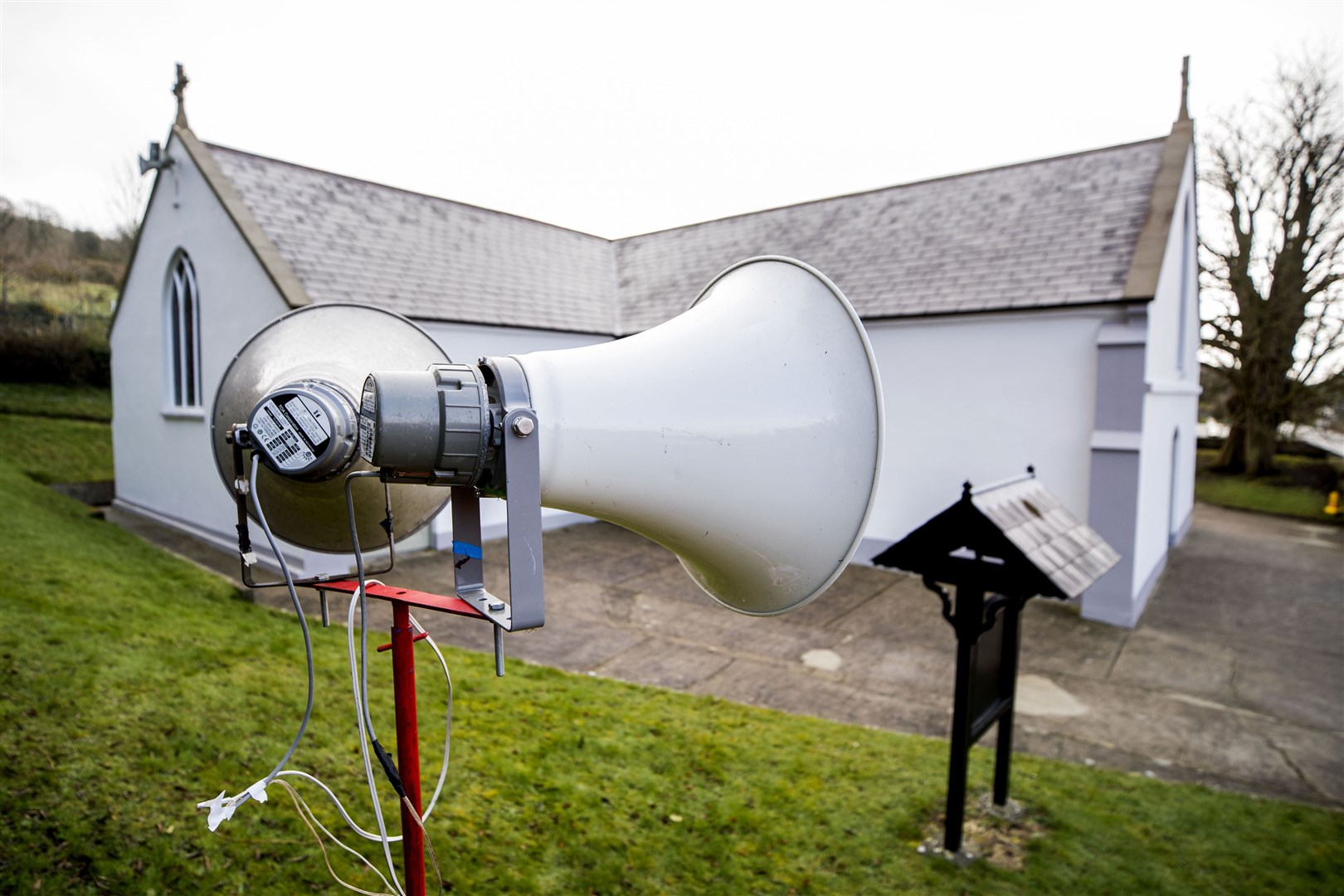 Funerals have had to adapt to Covid-19 measures as the number of mourners has been restricted (Liam McBurney/PA)