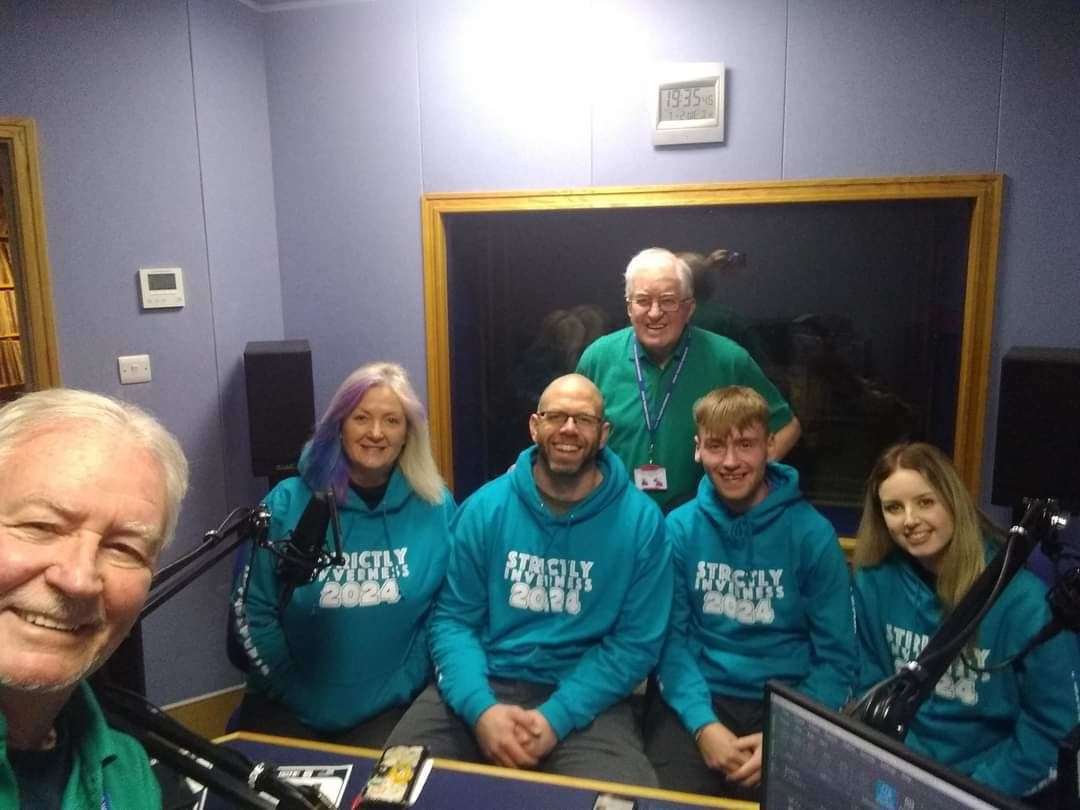 Our appearance on Inverness Hospital Radio.