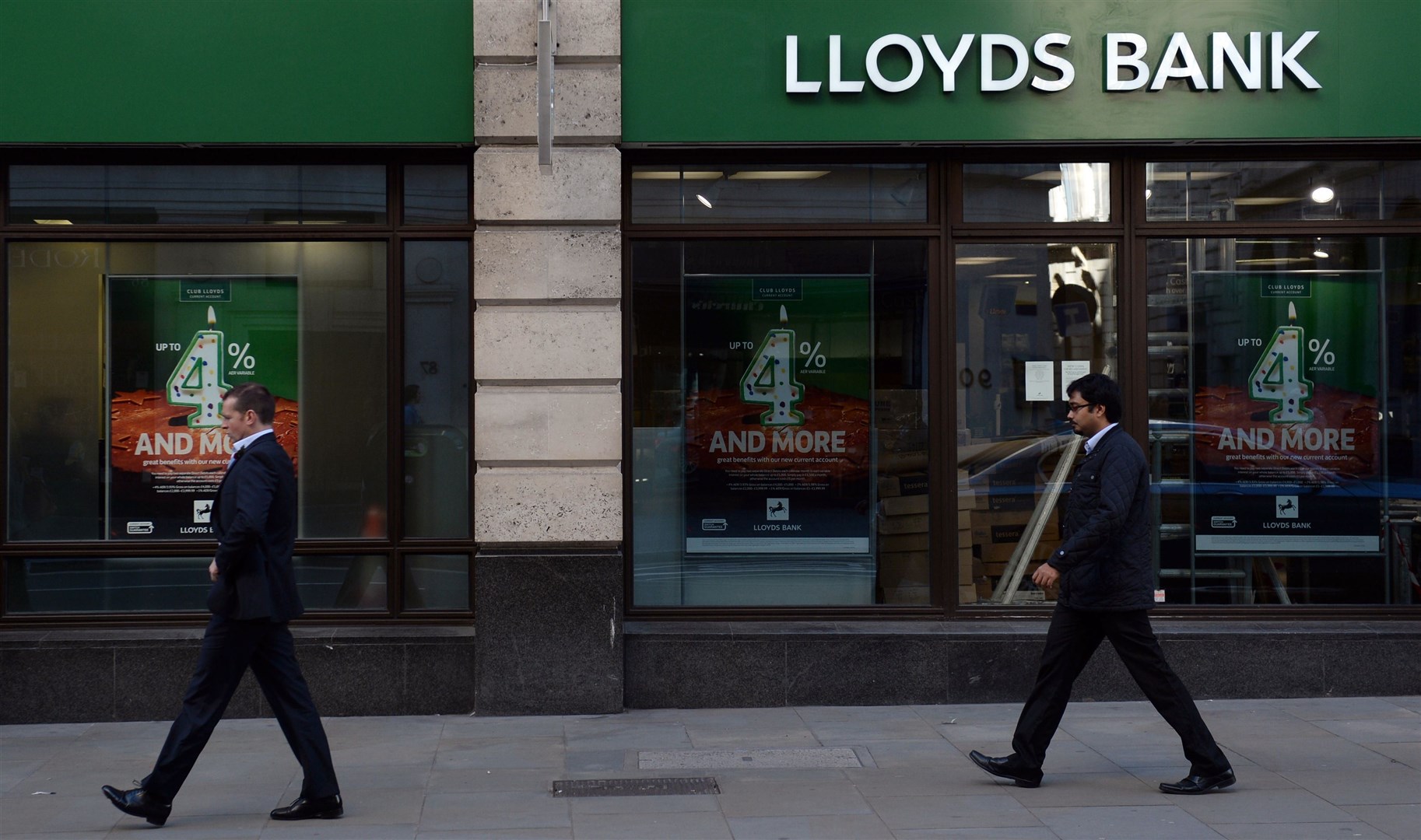 Customers of Lloyds Banking Group, which includes Halifax, reported problems with payments early on Monday (Stefan Rousseau/PA)