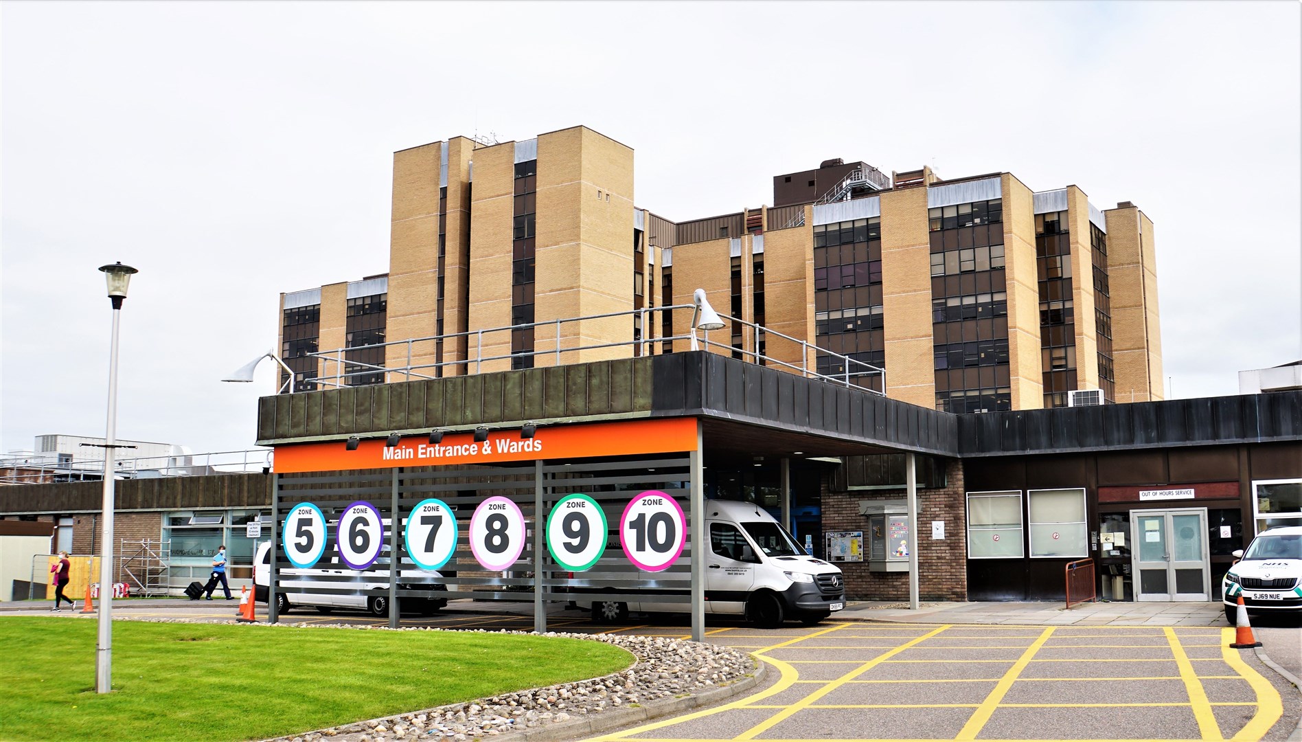 Raigmore Hospital in Inverness.