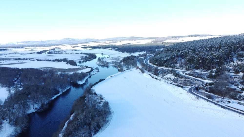 Another seasonal shot this week over the strath by Sandrone