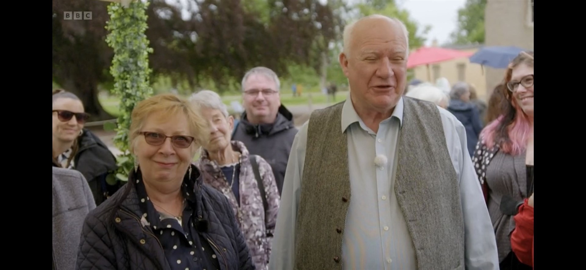 Donald MacDonald and his wife Pat interviewed in last night's Antiques Roadshow episode.
