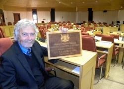 Michael Foxley in The Highland Council Chamber
