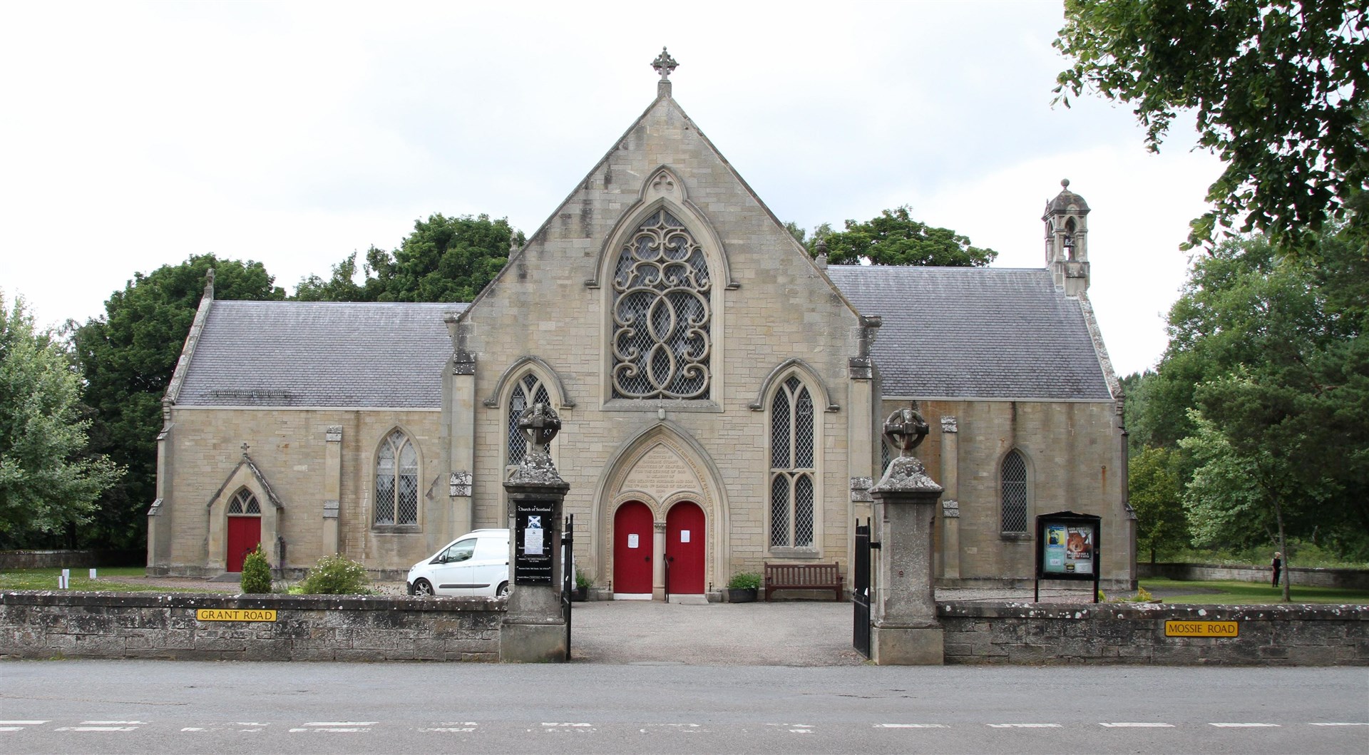 The church's committee have said the PV panels will not be visible from the Church Avenue main approach.
