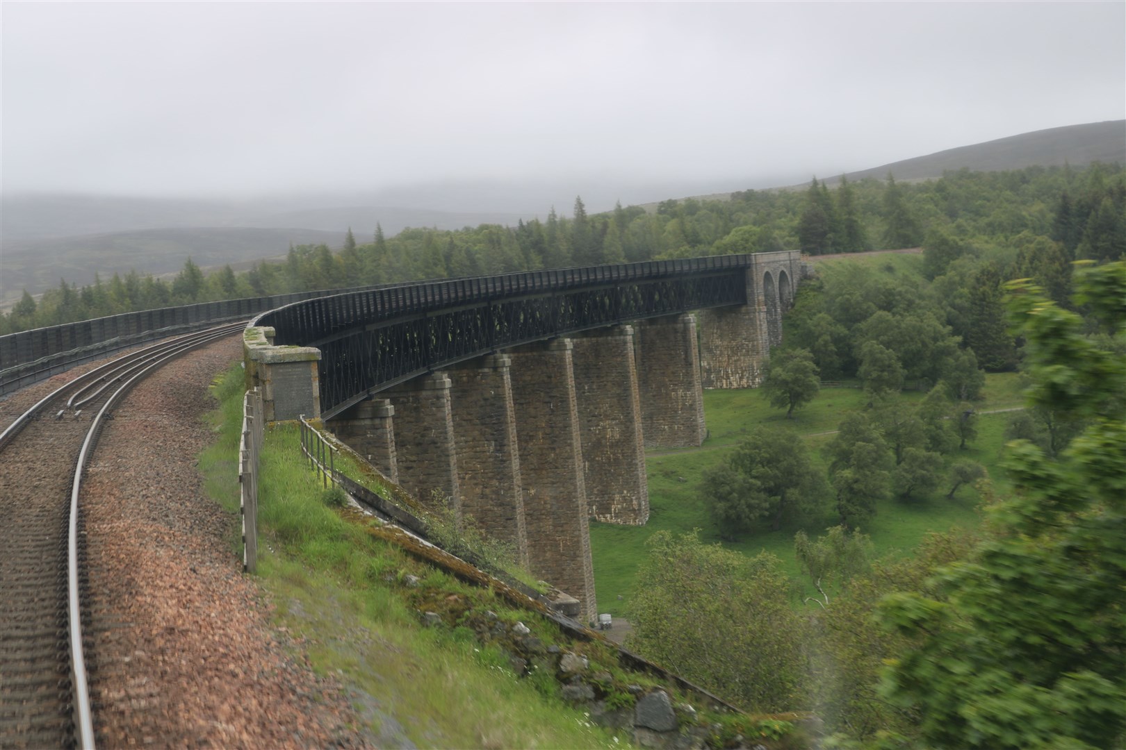 Blue day for Findhorn Viaduct