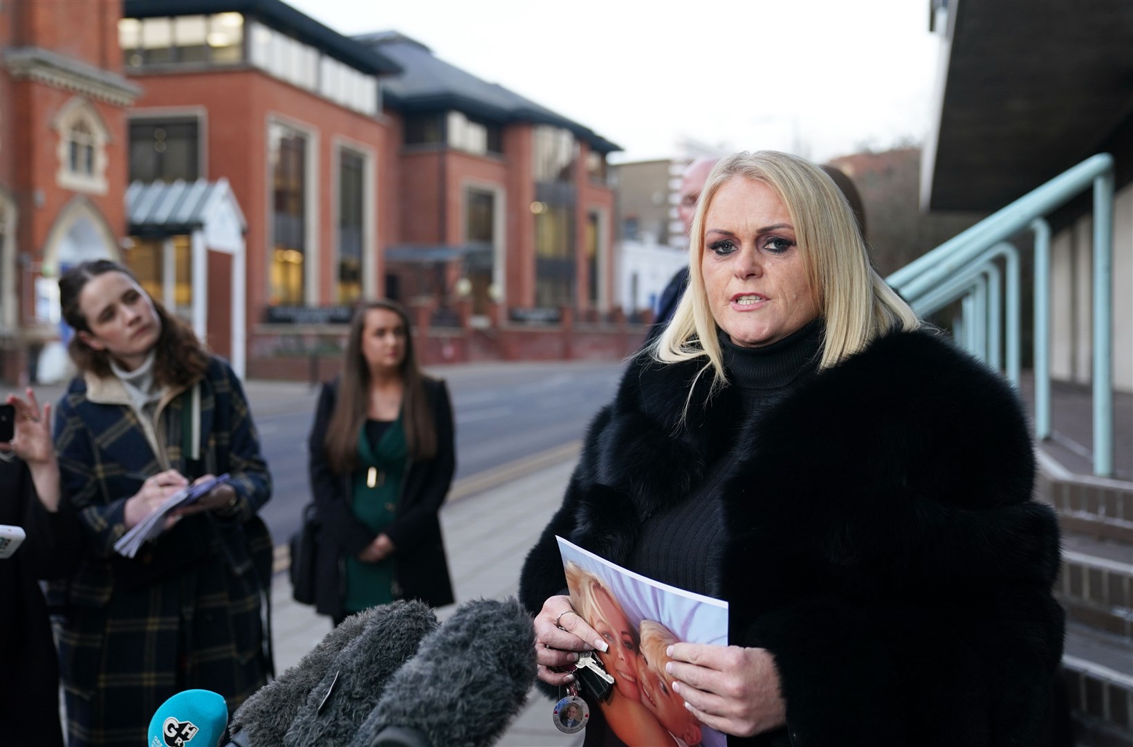 Hollie Dance, the mother of Archie Battersbee, says she is still fighting for ‘justice’ (Joe Giddens/PA)