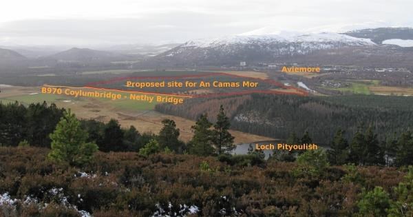 A view of the proposed site for up to 1,500 new homes (J. Money)