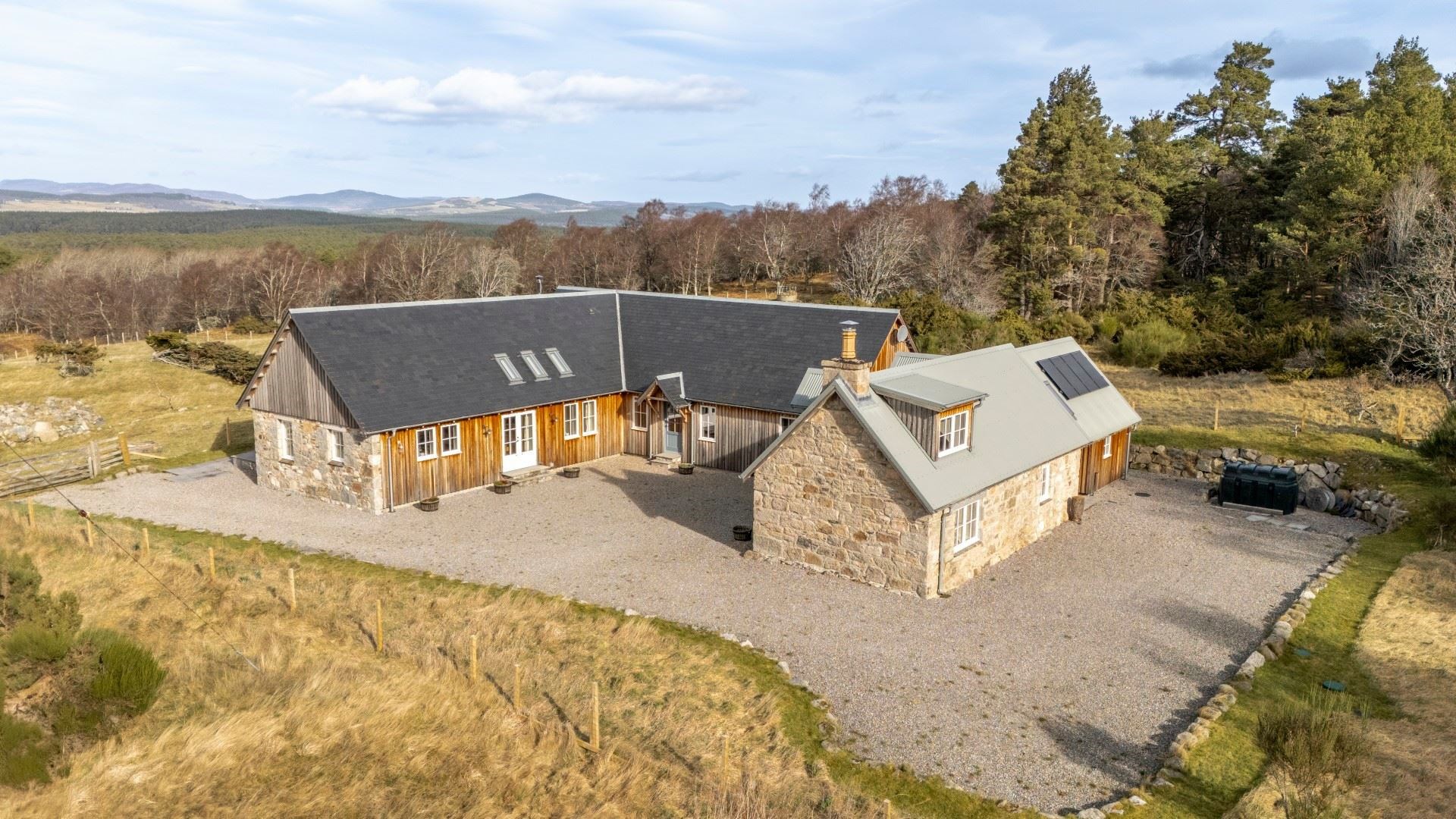 Easter Tulloch has been put on the market for offers in excess of £625,000.
