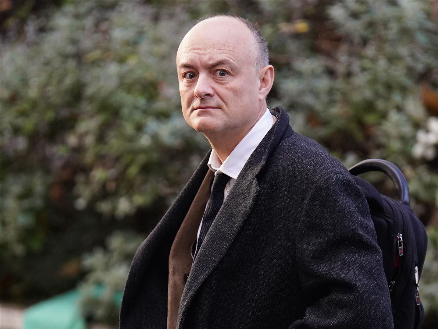 In WhatsApp messages to Dominic Cummings, Boris Johnson referred to the policy as being ‘f***** up’ (James Manning/PA)