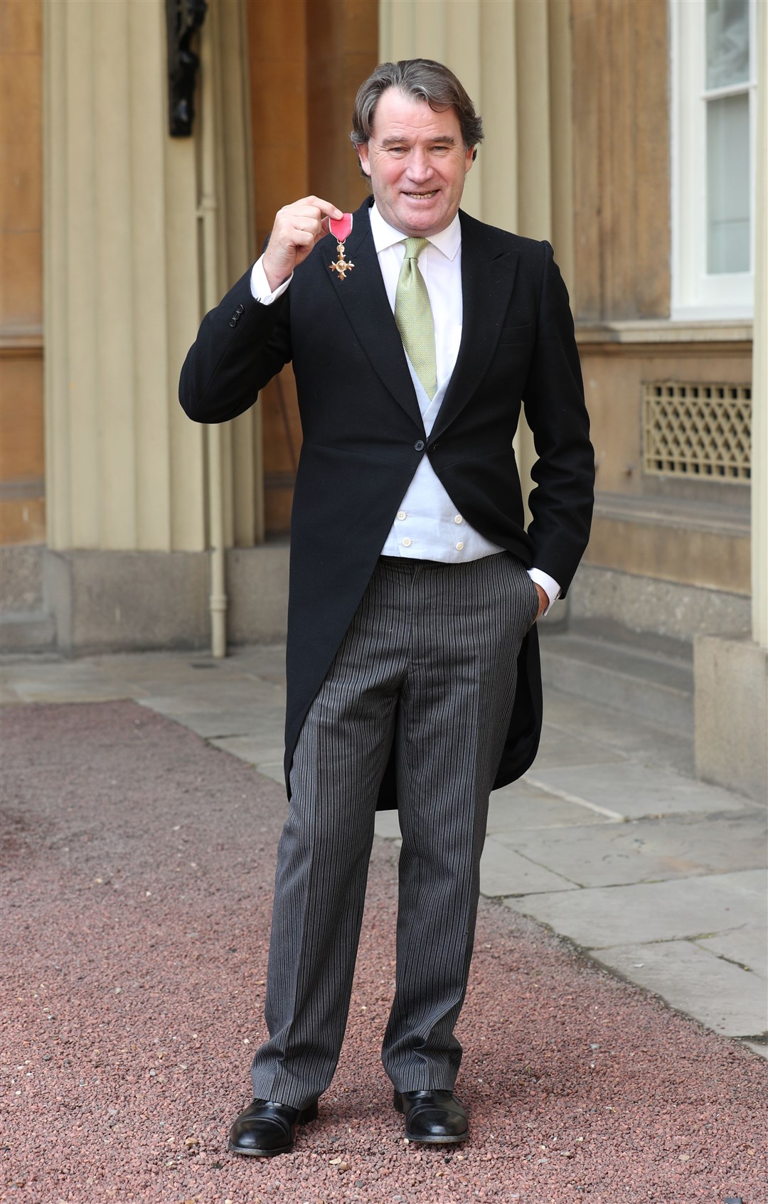 Alastair Fothergill after being made an OBE (Yui Mok/PA)