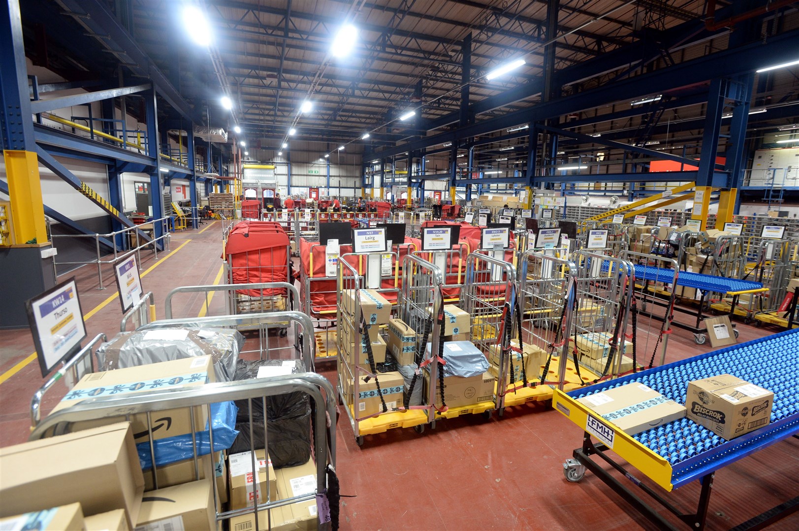 Royal Mail Inverness Mail Centre and Delivery Office, Seafield Road, Inverness.....Inverness Mail Centre locator.Picture: SPP. Image No. ..