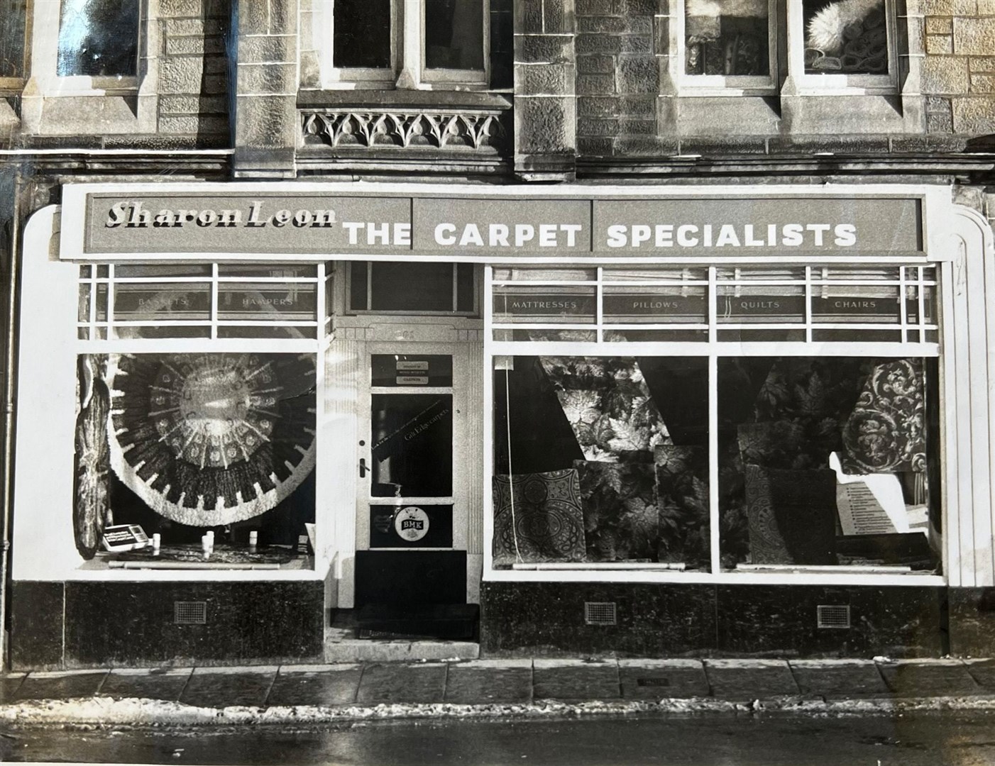 Sharon Leon in Castle Street in 1975.