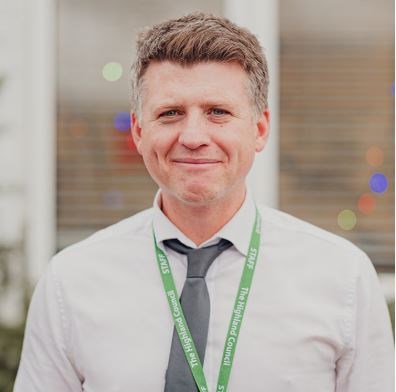 Gavin Murphy has been appointed as the new permanent headteacher of Kingussie High School. Picture: Kingussie High School.