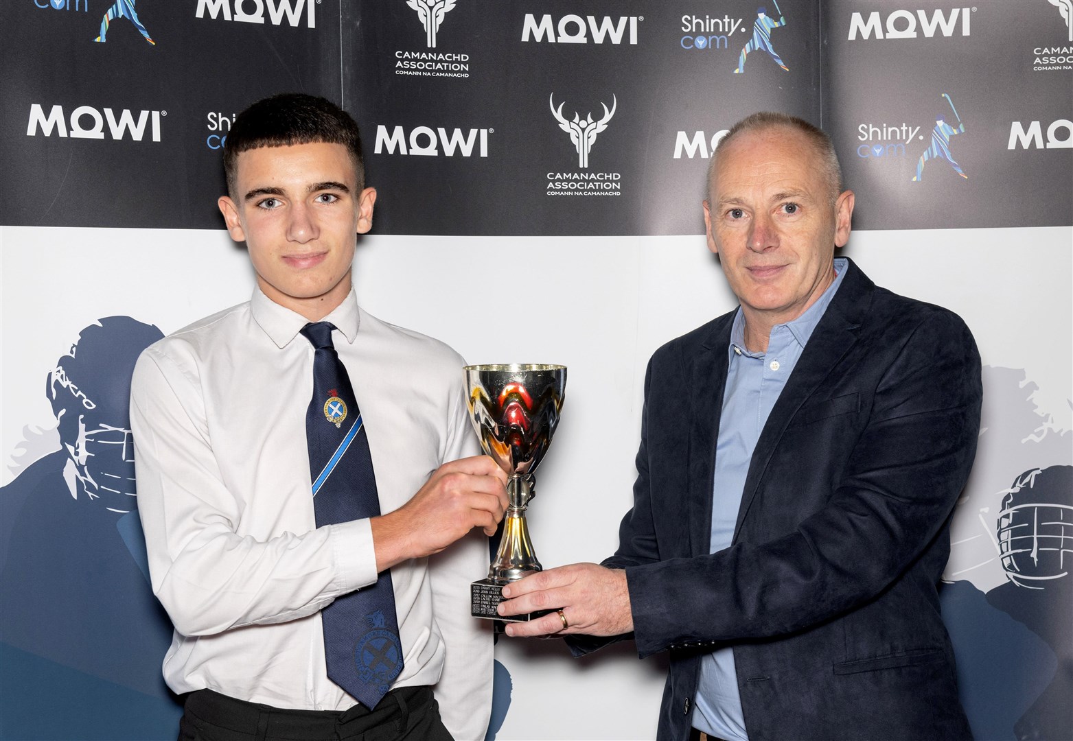 The U17 player of the year was Joe Coyle who is now a key player in Newtonmore's first team.