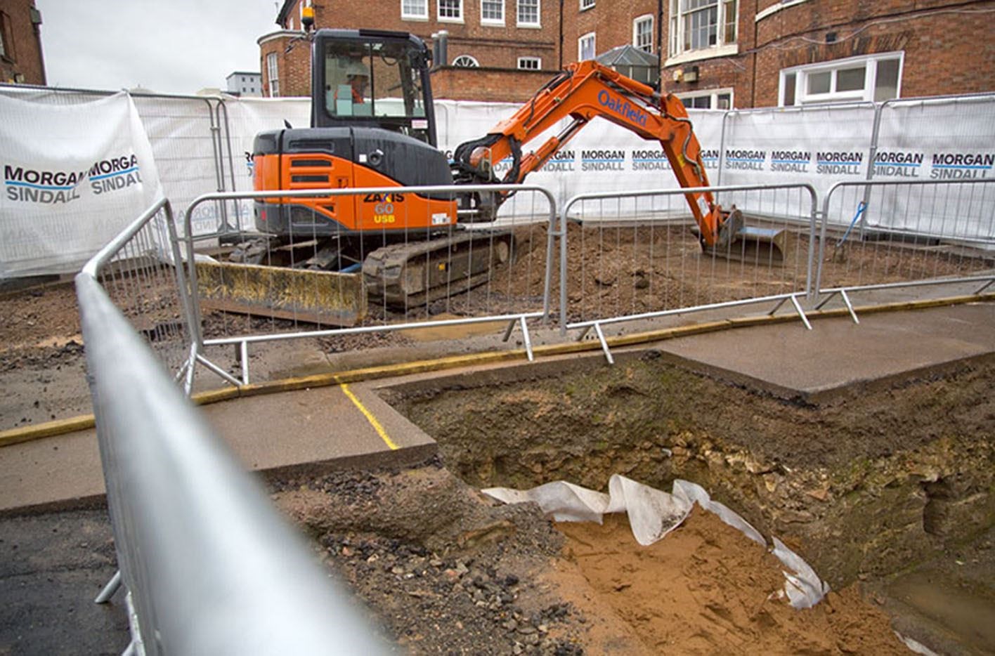 The dig to find Richard III’s final resting place was led by the University of Leicester (University of Leicester/PA)