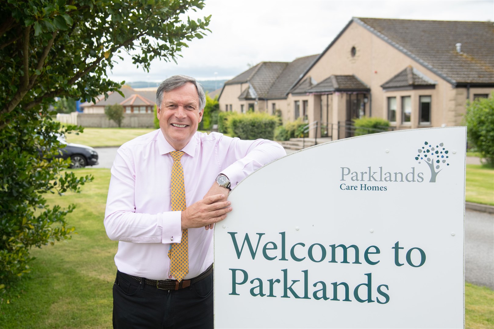 Ron Taylor, boss of Grantown-based Parklands Ltd, was delighted with the report but said there would be no resting on their laurels. Picture: Daniel Forsyth.
