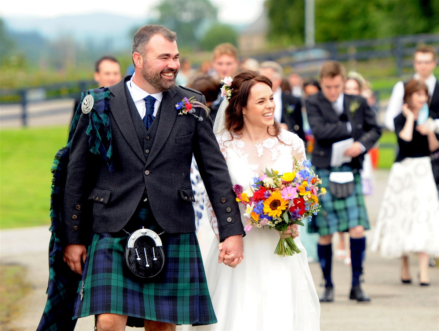 Ali Maclennan and Kate Forbes. Picture: James Mackenzie