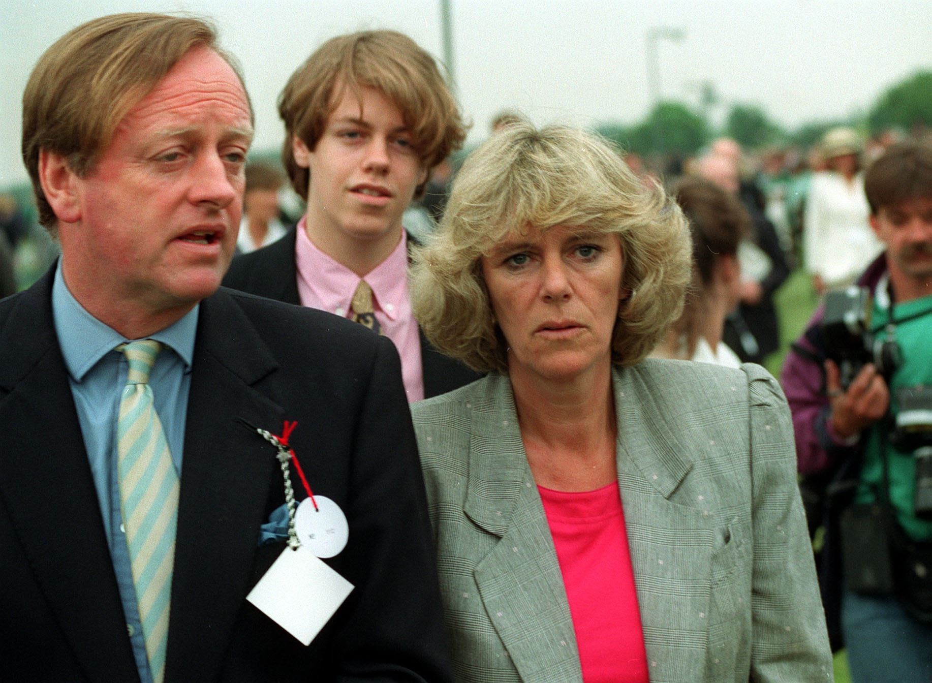 Andrew Parker-Bowles shares two children with his former wife Camilla (PA)