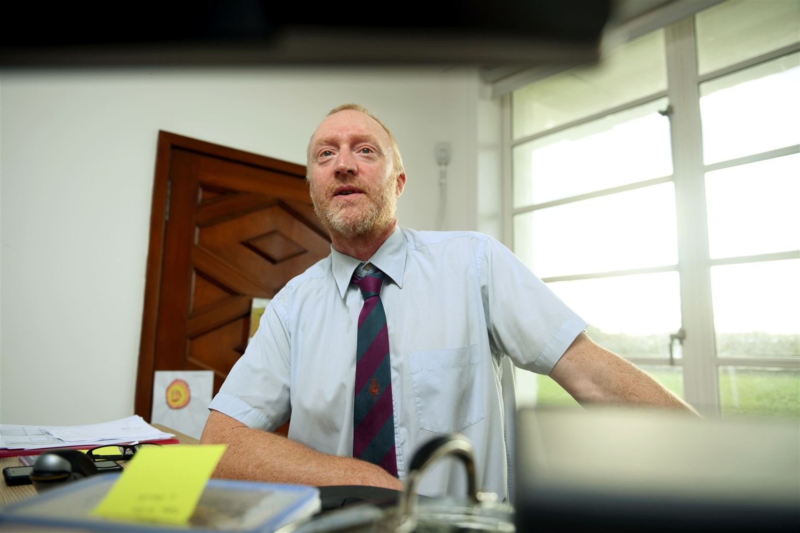 John Rutter, Inverness Highschool head teacher. Picture: James Mackenzie.