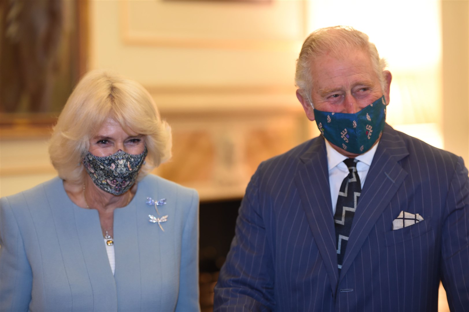 The Prince of Wales contracted coronavirus and had to isolate from the Duchess of Cornwall (Eddie Mulholland/The Daily Telegraph/PA)