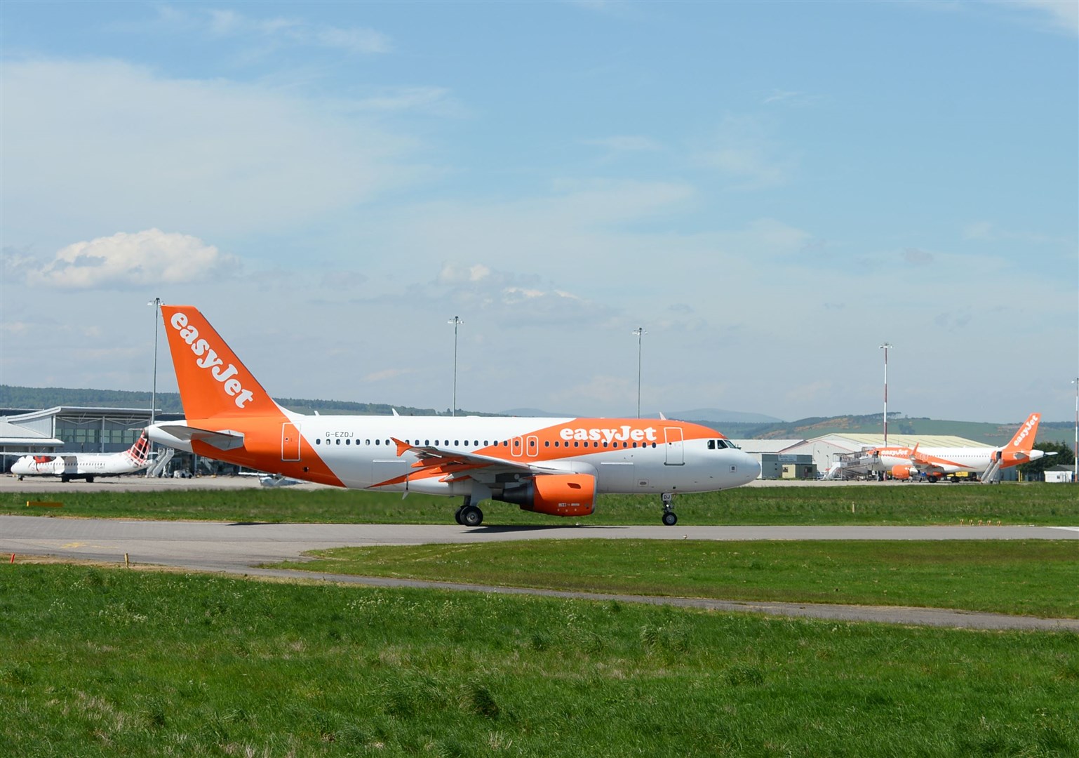 The easyJet flight from Bristol to Inverness returned to the airport soon after taking off.