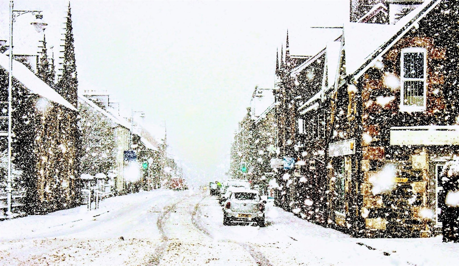 The strath is set to be hit with heavy snows before the cold spell is over (David Macleod)
