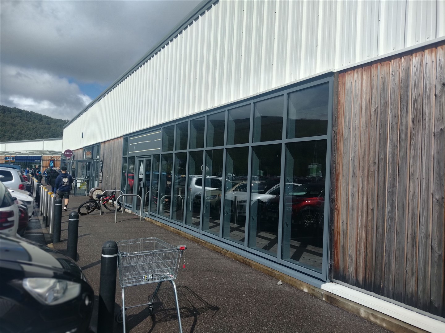 VACANT: The former Superdrug premises which McDonald's had planning permission to develop