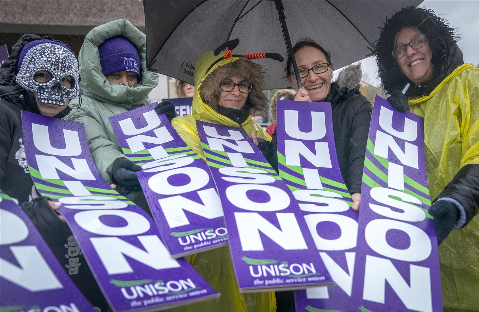 Unison is calling for an ‘inflation-proofed’ pay offer (Jane Barlow/PA)