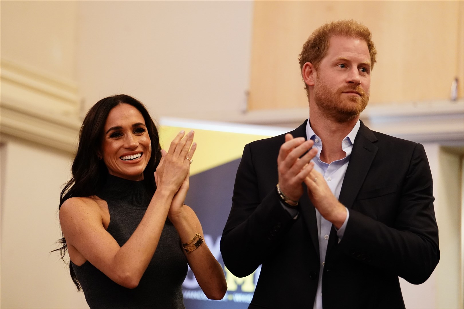 The Duke and Duchess of Sussex (Jordan Pettitt/PA)