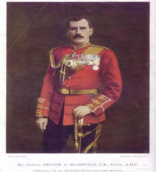 'Fighting Mac' Sir Hector Macdonald is one of Ross-shire's most famous sons.