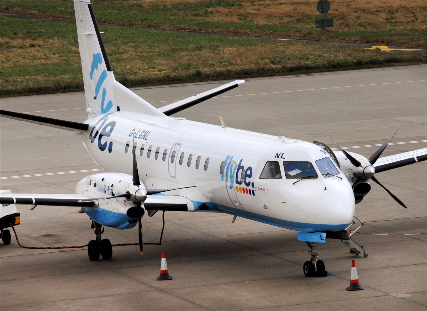 A Flybe aircraft.