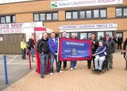 Inverness Caledonian fans