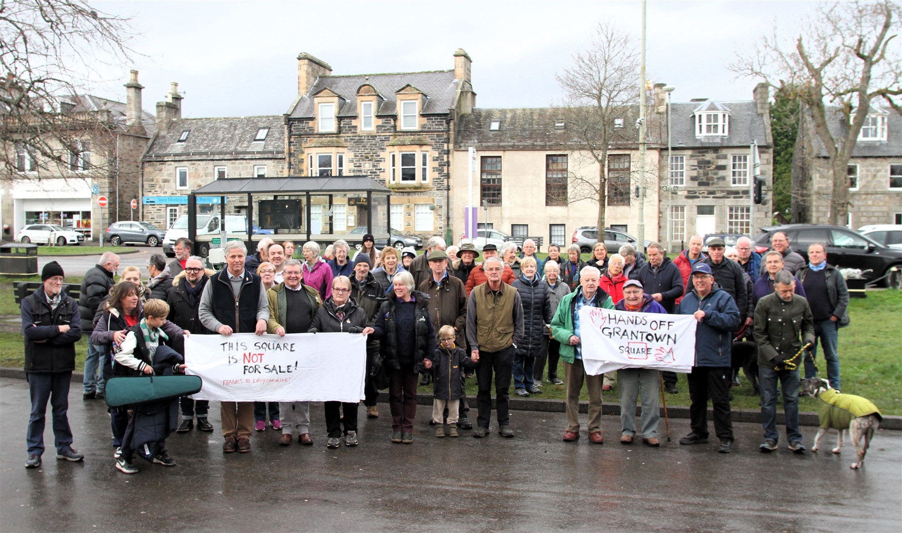FIGHTING: The community council and its supporters are aiming to raise £20k for legal fees.