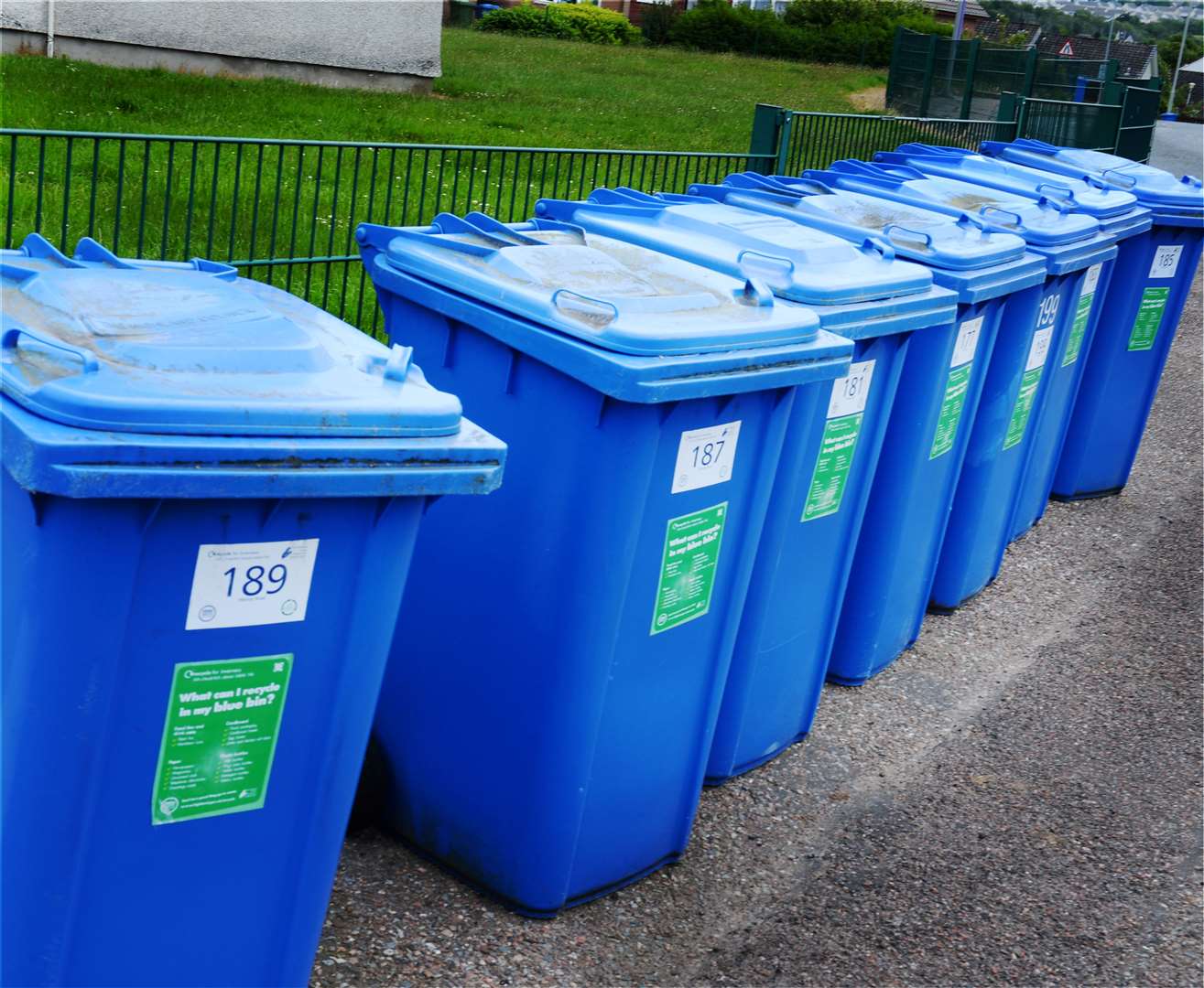 The collection day for green (waste) and blue (recycling) bins could be changing for many households in the strath.