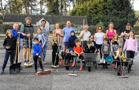 Newtonmore Tennis Club, Tennis