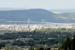 The Kessock Bridge.