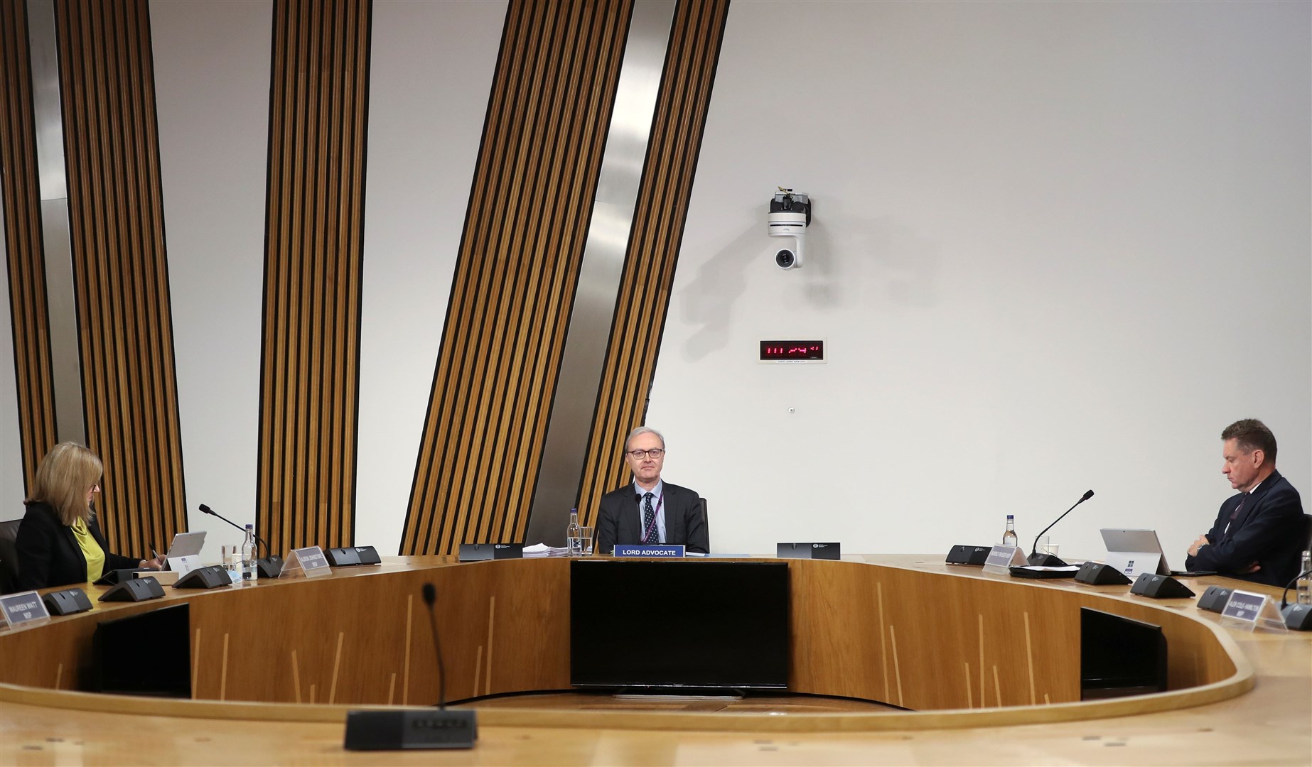 Lord Advocate James Wolffe has previously given evidence to the Holyrood committee examining the handling of harassment allegations against former first minister Alex Salmond (Russell Cheyne/PA)