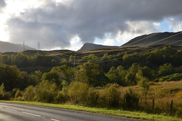 Pylon lines are being removed from parts of Strathspey as mitigation measures agreed as part of the Beauly-Denny powerline.