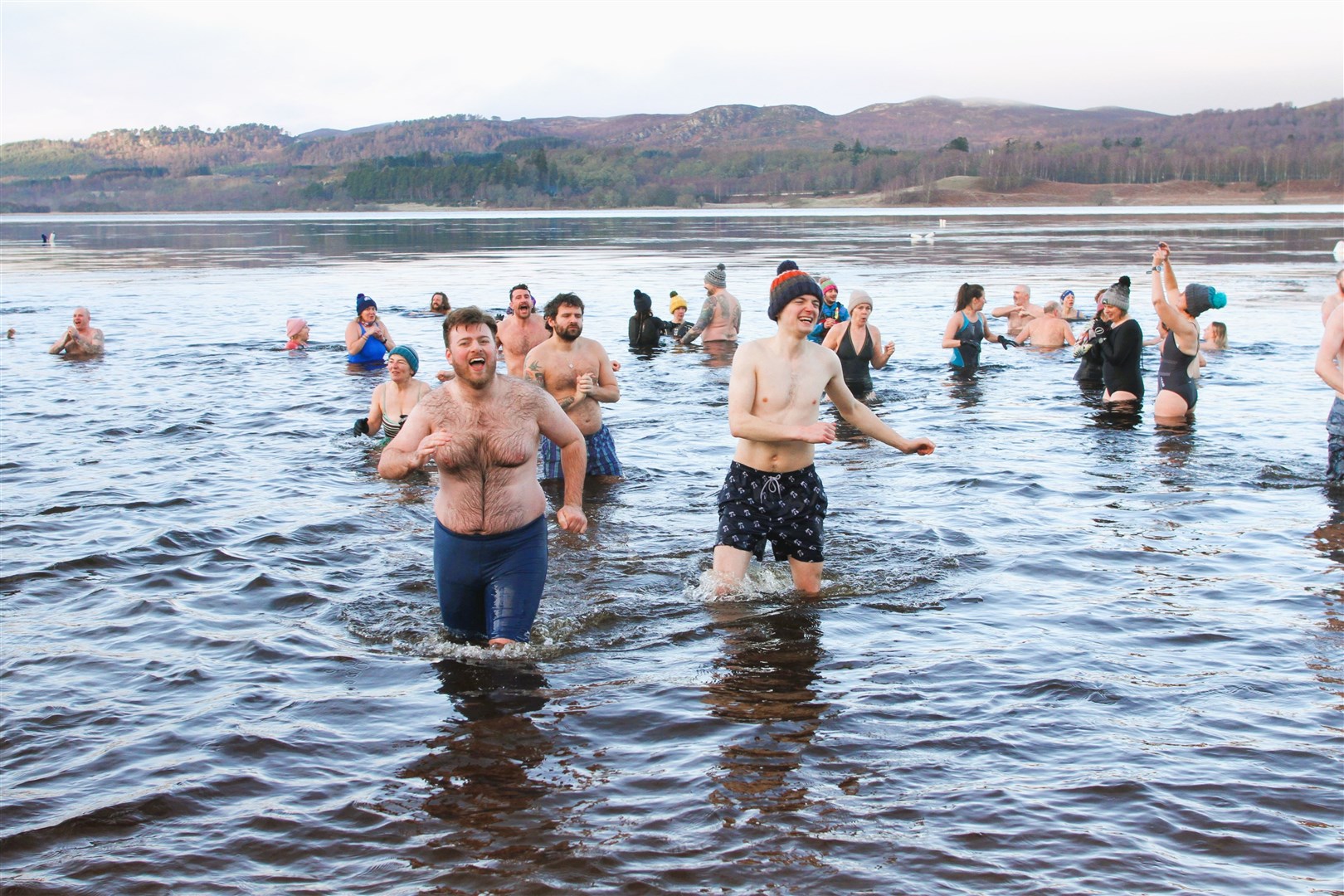 Deeply dippy at Loch Insh