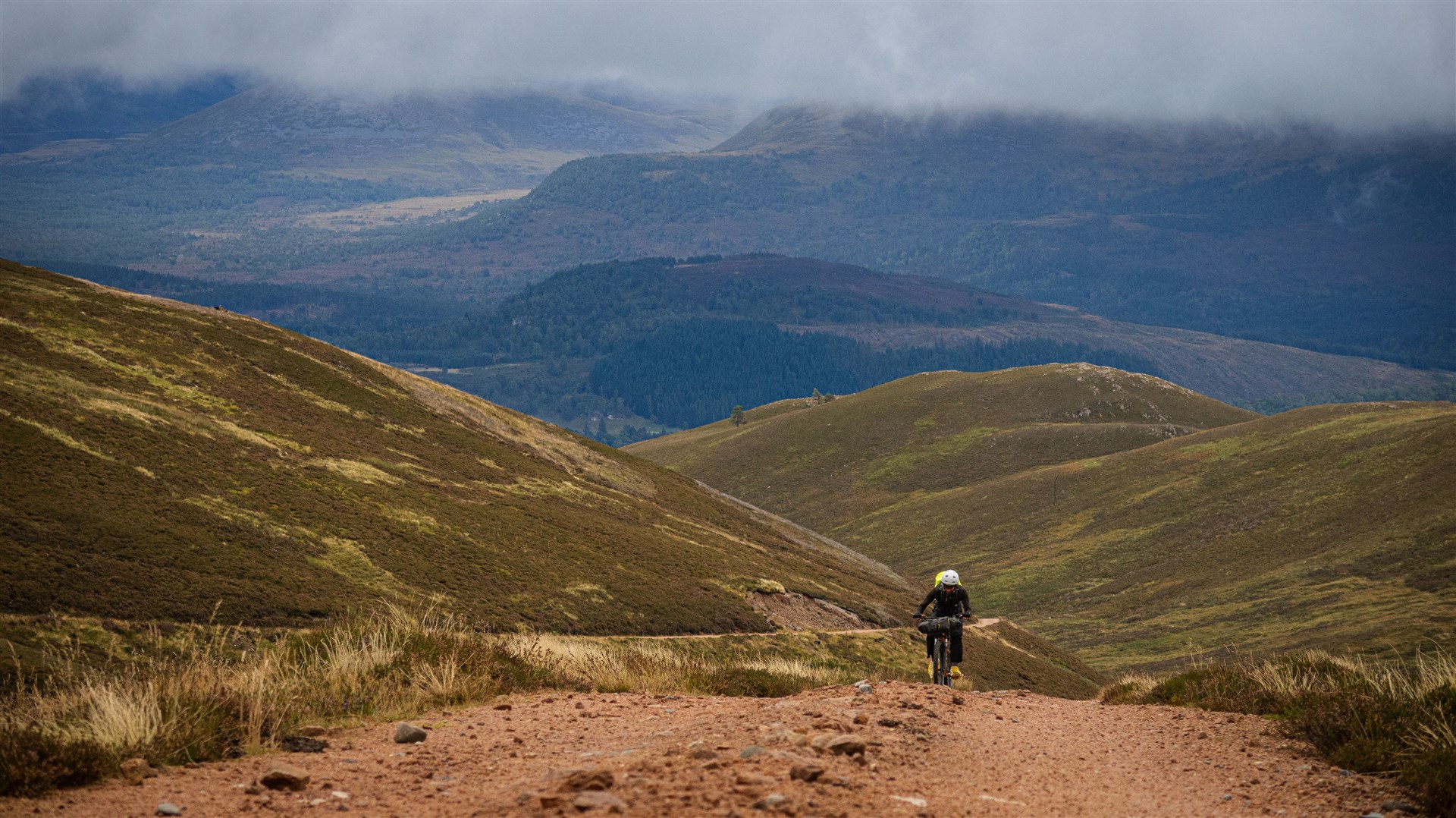 A stiff climb up the Burma Road on the Coast to Barrel route. Picture: Markus Stitz