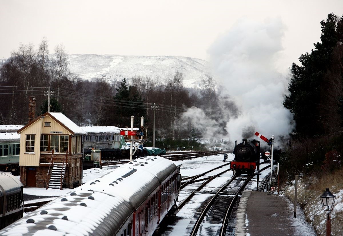 Strathspey and Badenoch experiences some of the most wintery weather in the UK .PIC:PAUL TOMKINS/VisitScotland.