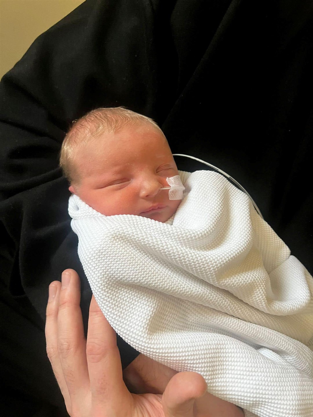 A Christmas Day baby for Buckie Thistle footballer Sam Morrison and his partner Ellen Stewart who welcomed their daughter Noa Rae Morrison into the world at 3.19pm on the big day.