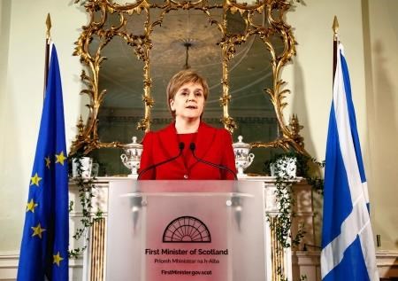 First Minister Nicola Sturgeon gives her reaction to EU referendum outcome