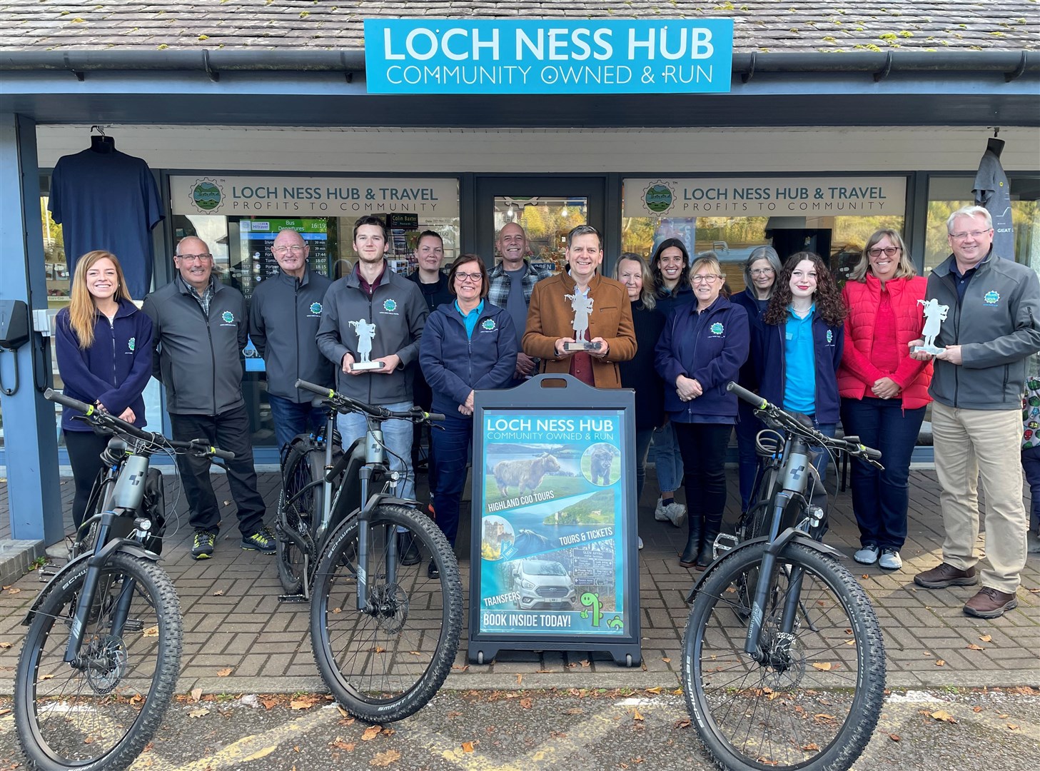 Highland Heroes 2025 green hero nominee Loch Ness Hub.