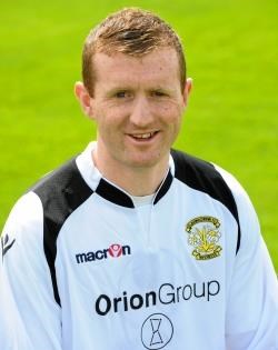 Clach's Scott Graham scored his team's goal at Ayr United.